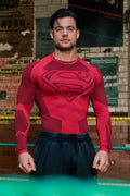 Playera de Compresión Superman Manga larga Talla XL